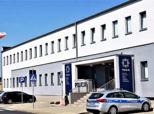 Budynek Komendy Powiatowej Policji w Koluszkach