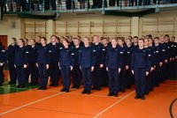 lubowanie nowo przyjętych policjantów w Łódzkim garnizonie oraz wyróżnienie zasłużonych policjantów