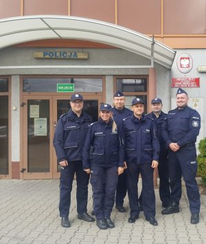 Policjanci z KP w Tuszynie