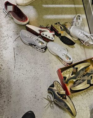Skradzione buty.