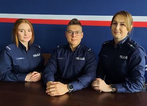 Dzielnicowi z Komendy Powiatowej Policji w Koluszkach.