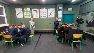 Turniej w którym uczestniczą uczniowie.