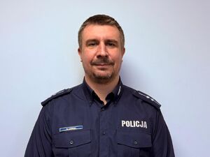 Dzielnicowi z komisariatu Policji w Rzgowie.