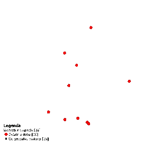 Mapa wypadków drogowych Wakacje 2019